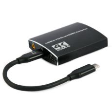 GEMBIRD Kabl USB-C na dupli HDMI, crna