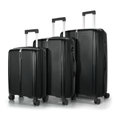 Cabin Pro porodicni set od 3 kofera – tamno crna boja