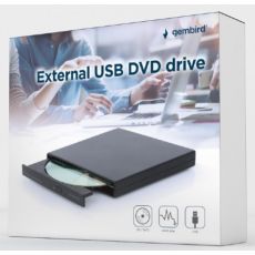 GEMBIRD DVD-USB-04 eksterni USB DVD drive Citac-rezac, black