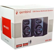 GEMBIRD SPK-B23 Stereo zvucnici black Wood