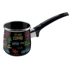 INTEROS Emajlirana džezva za kafu - velika 0,65l kafa decor 1