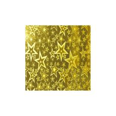 NOVA COLOR Hologramski karton - Mix zlatnih boja