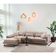 ATELIER DEL SOFA Ugaona garnitura Frido, leva , bež