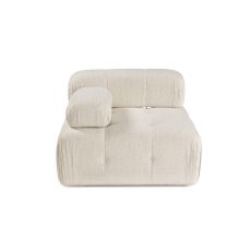 AATELIER DEL SOFA Ugaona sofa Doblo L1, krem