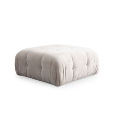ATELIER DEL SOFA Tabure Amaris Pouffe, bež