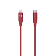 CELLY USB-C - lightning kabl, crvena