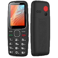 MeanIT Senior 10 Plus, SOS dugme, crna