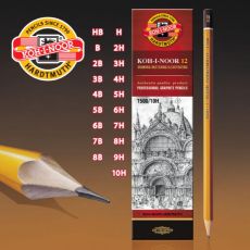 KOOH-I-NOOR Grafitna umetnička olovka 1500 8b