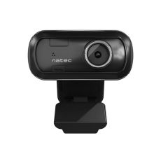 NATEC LORI, Webcam, Full HD 1080p, Max. 30fps, Manual Focus, Viewing Angle 70°, Black