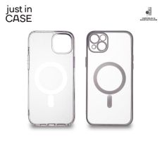 JUST IN CASE 2u1 Extra case MAG MIX paket srebrni za iPhone 14 Plus