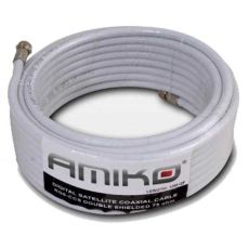 Amiko Koaksijalni kabl RG-6, CCS, 90dB, 10 met. Sa konektorima - RG6/90dB - 10m