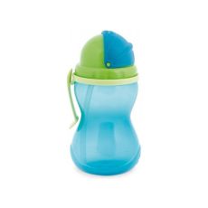 CANPOL Flašica sportska za bebe sa slamkom  370 ml 56/113 -plave bojea