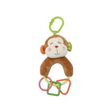 LORELLI Plišana zvečka figurice  - Majmunče
