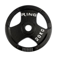 RING Olimpijski tegovi liveni sa hvatom 1x 20kg RX PL14-20