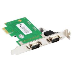 E-GREEN PCI Express kontroloer 2-port (RS-232.DB-9)