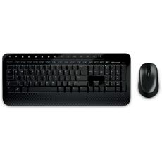 MICROSOFT Bežična tastatura + miš Wireless Desktop 2000, WiFi, BlueTrack, crna