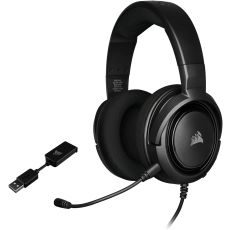 CORSAIR Gejming žične slušalice HS45 SURROUND 3.5mm, crna