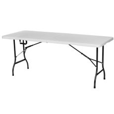 SAVACOOP Sklopivi baštenski sto plastični 180cm, bela
