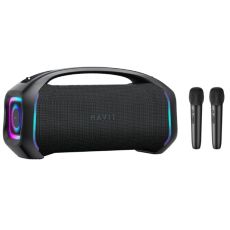 HAVIT Bluetooth zvučnik SK910BT + 2 mikrofona, crna