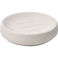 TENDANCE Posuda za sapun 2,8x10,7 cm keramika, mat svetlo siva