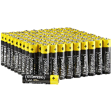 (Intenso) Baterija alkalna, AAA LR03/100, 1,5 V, pak. 100 kom - AAA LR03 100pcs