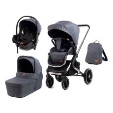 BBO KOLICA ZA BEBE 3u1 (6567) FLEXITRIO - GREY