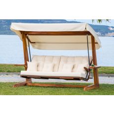 HANAH HOME Baštenska ljuljaška Luna Deluxe 2600, bež