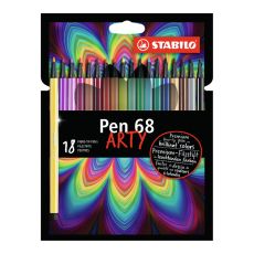 STABILO Fineliner Pen 68 Arty, set 1/18