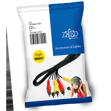 ZED electronic RCA kabel 1,0 metar, 3xRCA - AVK/1,0