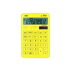 DELI Kalkulator stoni, zeleni EM01551