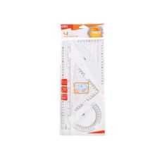 DELI Geometrijski set 1/4 30cm