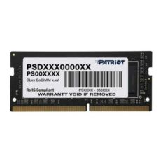 PATRIOT 8GB SODIMM DDR4, 2666MHz, Signature, PSD48G266681S