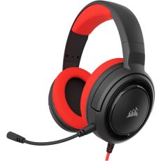 CORSAIR Gejming žične slušalice HS35 Stereo CA-9011198-EU, crvena
