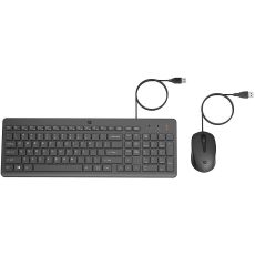HP Žična tastatura + miš 150, US, 240J7AA, crna