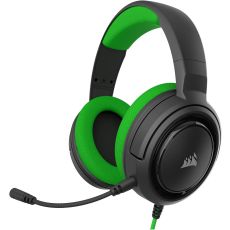CORSAIR Gejming žične slušalice HS35 Stereo CA-9011197-EU, crno-zelena