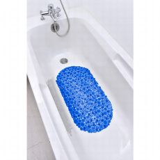 TENDANCE Guma za kadu 69 x 36 cm pvc tamno plava bubbles