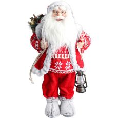 FESTA Novogodišnja figura Deko Deda Mraz, crvena, 60cm