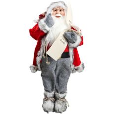 FESTA Novogodišnja figura Deko Deda Mraz, crvena, 90cm