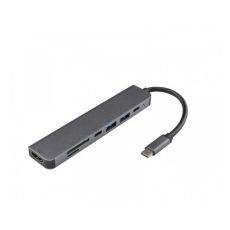 S BOX ADAPTER USB TYPE-C->HDMI/USB-3.0/SD+TF - 7u1