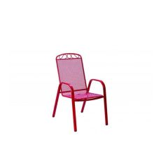 Green Bay MELFI Metalna stolica crvena
