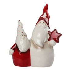 FESTA Deda Mrazovi, keramička novogodišnja figura 9 cm 760343