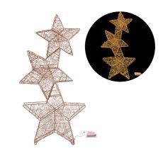 FESTA Novogodišnja dekoracija zvezde, LED, 50 cm 785052