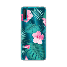 Maska za Alcatel 1S 2020/5028D/A1 Alpha 20 Tropical Florals Silikonska Print Skin
