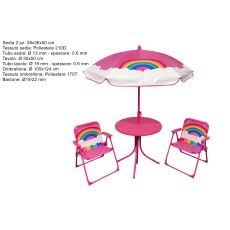 eHomeGarden Dečiji baštenski set, roze duga