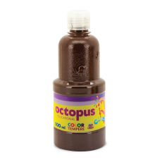 OCTOPUS Tempera 500ml braon  unl-1124