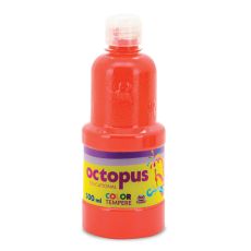 OCTOPUS Tempera 500ml narandžasta unl-1127