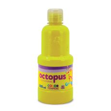 OCTOPUS Tempera 500ml žuta unl-1132