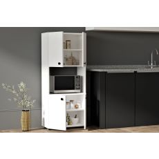 HANAH HOME Vitrina za kuhinju Ayaz, bela