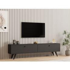 HANAH HOME TV komoda Paris, antracit