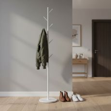 Čiviluk samostojeći Marble 170cm, beli